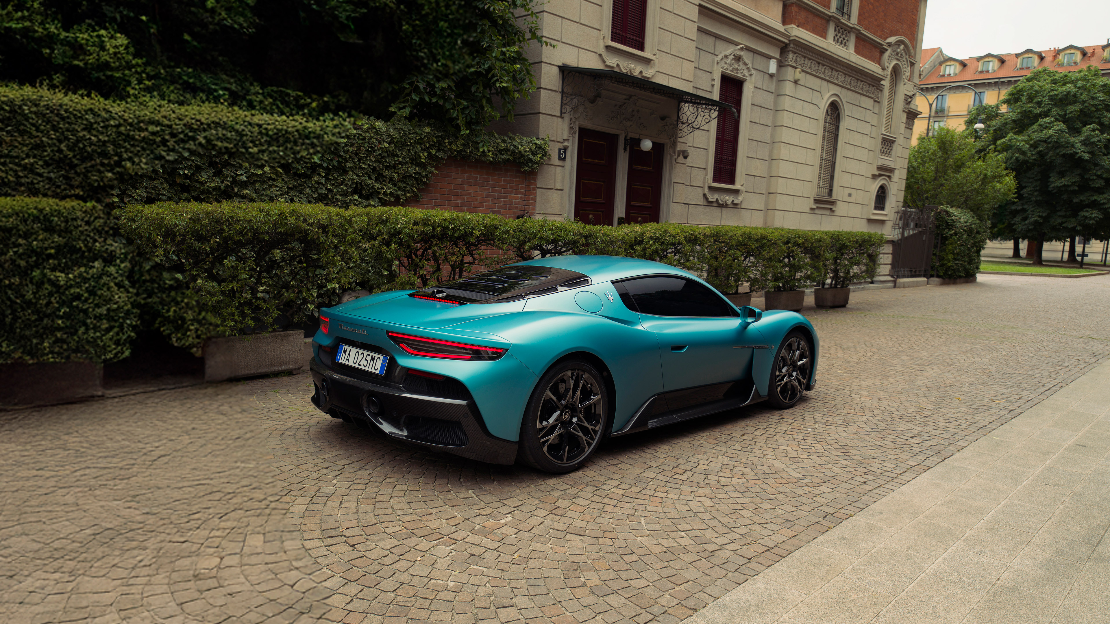 Maserati MCPura rear three-quarter view